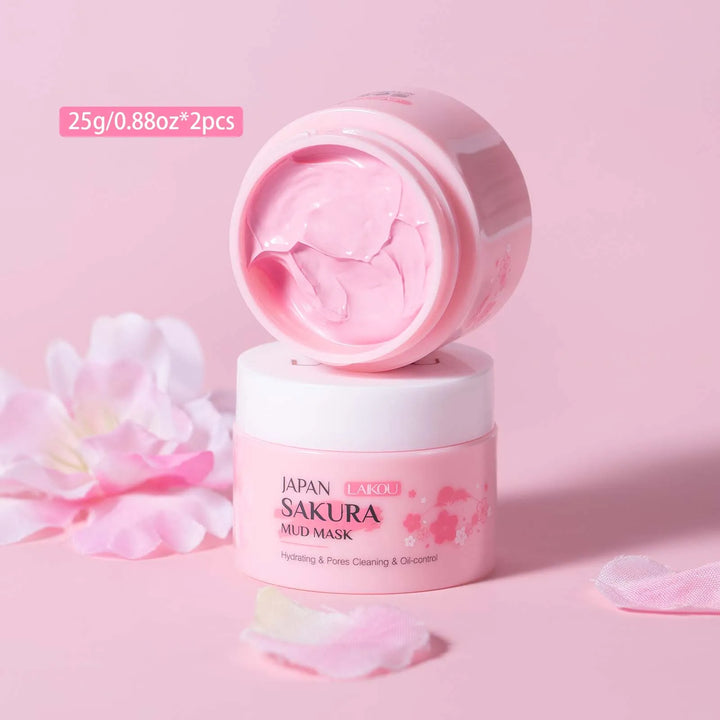 Mascarilla de Barro LAIKOU Sakura 25g - Limpieza Profunda