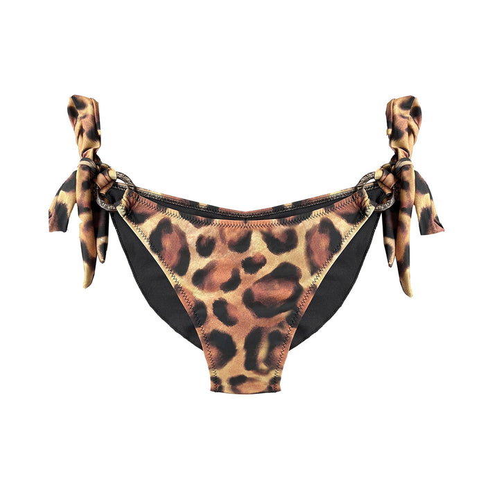 Bikini con Estampado de Leopardo - Deessa Ibiza